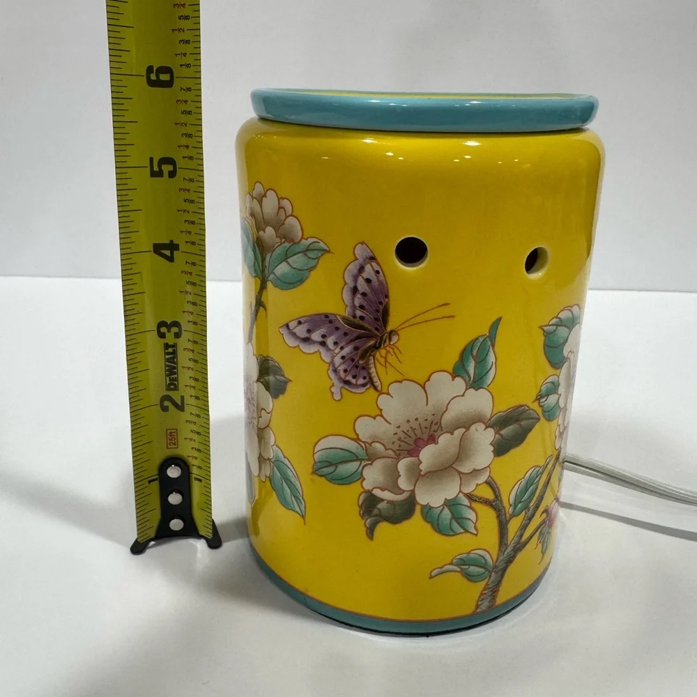Retired Scentsy Madame Butterfly Full-Size Wax Warmer